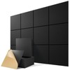 12 Pack Self-Adhesive Acoustic Panels, 12" X 12" X 0.4"