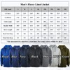 LeeHanTon Hoodies for Men Sherpa Lined Zip Up Sports Winter