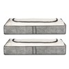 Fineway Underbed Storage Bags - 2 Pack - Large, Durable,