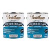 Varathane Water-Based Ultimate Polyurethane, Gallon, Satin, 2 Pack