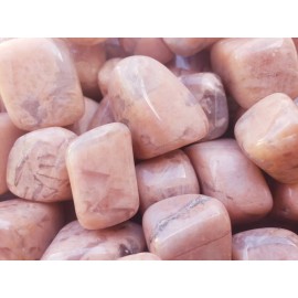 PEACH MOONSTONE TUMBLED STONE (1)  MEDIUM/LARGE NATURAL TUMBLE STONE