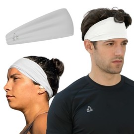 Temple Tape Diademas para Hombres y Mujeres, Banda Deportiva para el Sudor y Diadema Deportiva Que Absorbe la Humedad, para Correr, Entrenamiento Cruz
