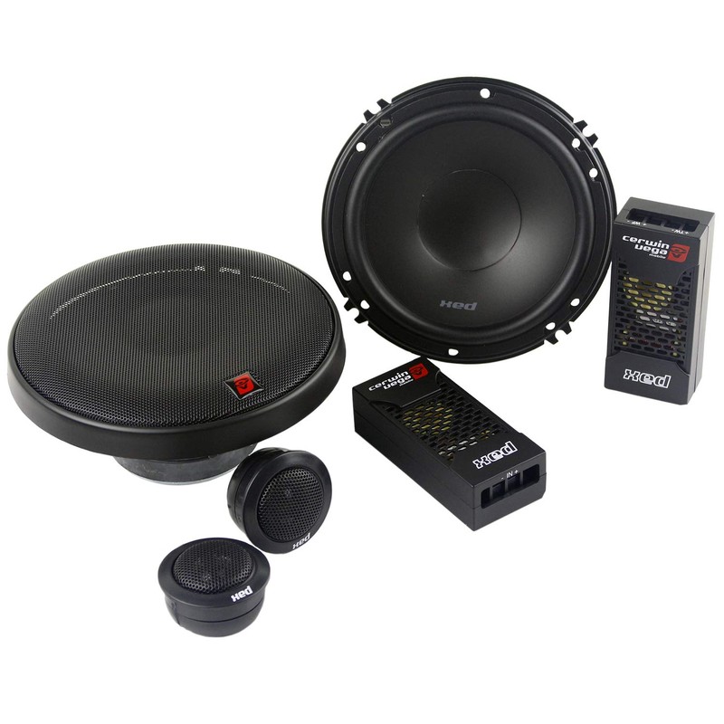 2 Pair Cerwin-Vega XED650C 6.5" 300W 2-Way Component Speaker System