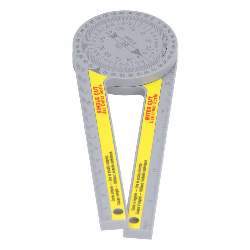 Miter Saw Protractor 360 Degree Angle Finder Gauge Cutting Guide