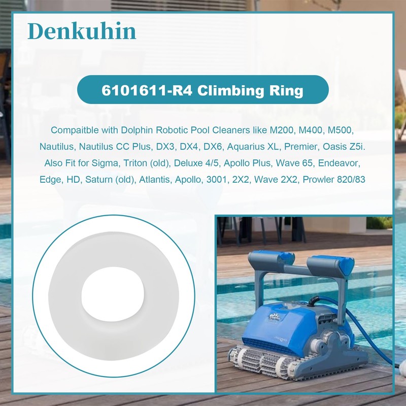 Denkuhin Climbing Ring 6101611-R4 Replace for Maytronic Dolphin Robotic Pool