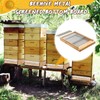 DoubleFill 3 Pcs 10 Frame Beehive Metal Screened Bottom Board