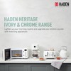 Haden Heritage 1.7 Liter Stainless Steel Electric Kettle, Hot Water