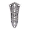 Bass Control Plate, Jazz Switch Control Plate with Black Patterns