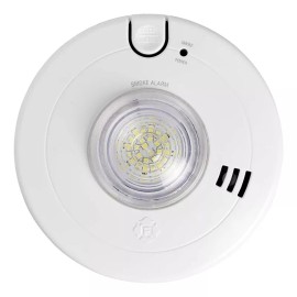N/A Brk First Alert Sm110Led-Ac Hardwired Smoke Alarm With Led Strobe Light  104672
