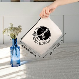 Horror Movie Makeup Bag Movie Fan Gift Classic Movie Gift Vintage Fantasy Movie Gift (Babe with The Power Bag ca)