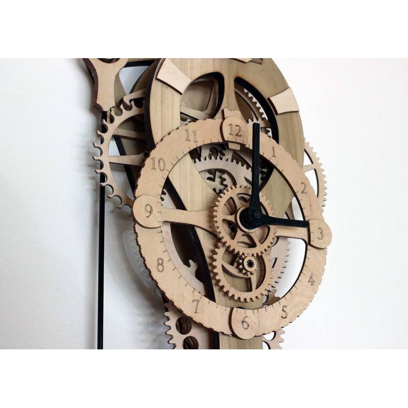 Abong Vera Wooden Crafted Clock Kit | Do-It-Yourself Project