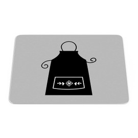 Bonamaison, Rechteck Pop Art Digital Bedruckt Mauspad, rutschfeste Unterseite, für Büro und Zuhause, Größe: 22x18 cm