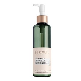 Biossance Escualano  aceite limpiador antioxidante. Aceite facial ligero limpia profundamente en los poros, elimina el maquillaje e hidrata la piel.  