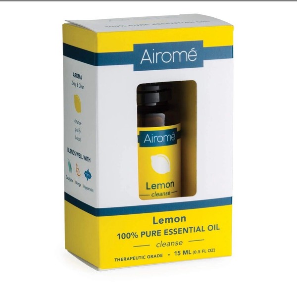 Airomé Certified 100% Pure Therapeutic Grade, Ethically-Sourced, Non-GMO Lemon