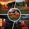 Solar Motion Sensor Alarm with Strobe Light, 130dB Outdoor Security