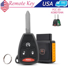 Unbranded For 2008 2009 2010 2011 Dodge Dakota Remote Control Key Fob with Program Tool