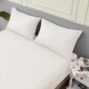 LINENOVA 100% Luxury Cotton Body Pillowcase(1 Piece),Super Soft and Breathable