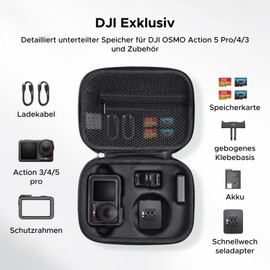 UGREEN Protective Camera Case for DJI OSMO Action 5 Pro/4/3 Accessories Hard Case (Black)