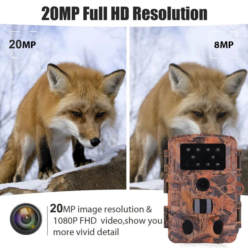 Infrared Hunting Cameras Wildlife Camera Waterproof Outdoor Night Vision Camera