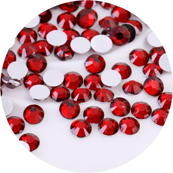 Laviyo 2250 Pcs SS16 4mm Flatback Rhinestones for Nails Art