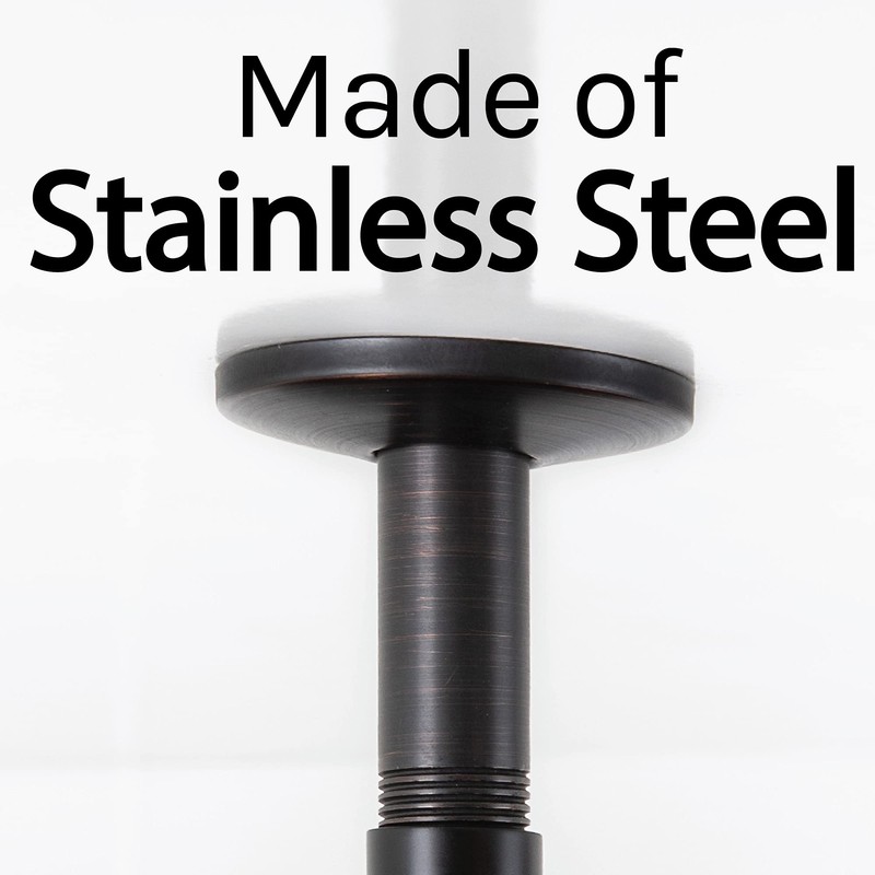 JS Jackson Supplies 3 in. Oil-rubbed Bronze Shower Arm for