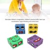 Expressions Matching Cube Face Changing Building Blocks Educational Interactive Toy