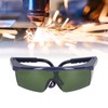 Laser Safe Glasses Optical Fiber Eye Protection Goggles Green Lens