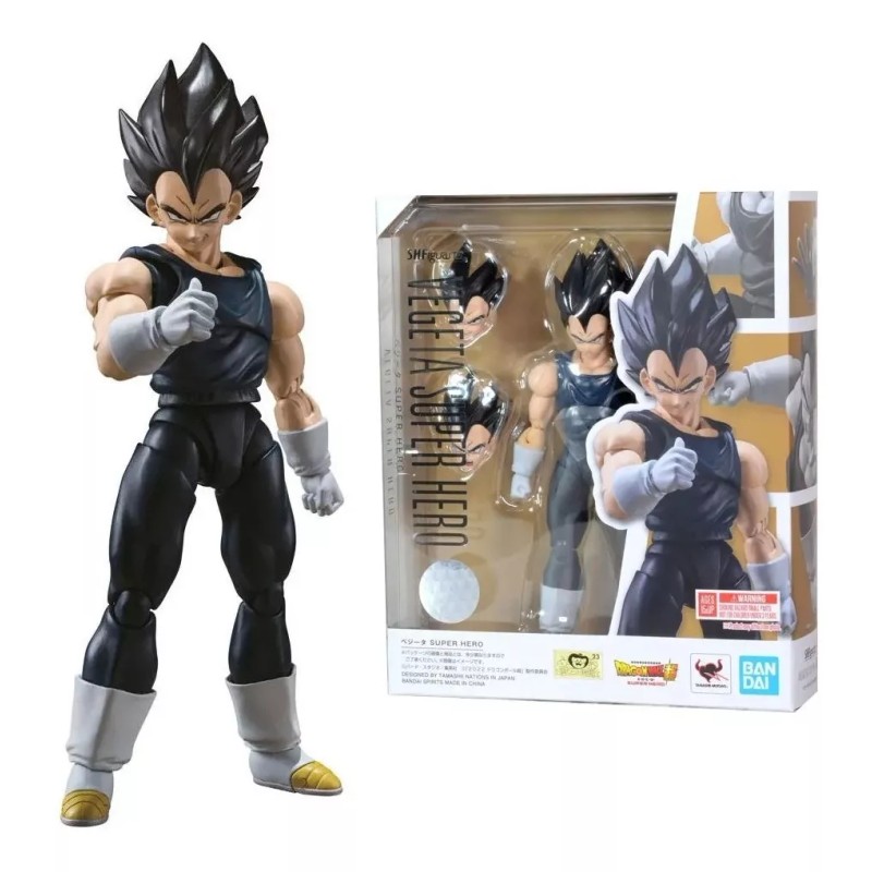 Bandai Dragon Ball S.h. Figuarts Vegeta Super Hero Original