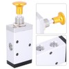 Air Valve TwoPosition ThreeWay Hand Valve Aluminum Alloy Pneumatic Tool