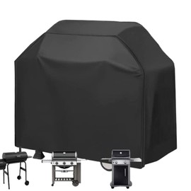 BBQ Grill Cover - Grill Cart Cover | Waterproof Anti-UV Protector for Outdoor Cooking Equipment Camping Picnic Backyard