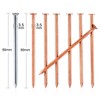 Frienda 20 Pack 3.5 Inch Copper Nails Nail Spikes for