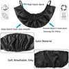 5PCS Beard Bib Beard Bandana Beard Covers, Adjustable Breathable Washable