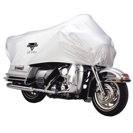 Nelson Rigg XL Motorcycle Half Cover All-Weather, 100% Waterproof, Taped Seams, Free Stuff Sack, Fits most Touring motorcycles Harley Davidson Ultra or Honda Goldwing