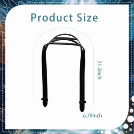 Universal Silicone Replacement Scuba Mask Strap, Swimming Goggles Bungee Glasses Silicone Strap Head Band Parts Headband Accessories for Diving Snorkeling Swim 2PCS (2white)