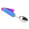Auxiliary Spoon 360° Flexible Rotation Head Safe Practical Eating Spoon