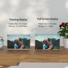 Sezanrpt 3 Pack Acrylic Picture Frames 5x7 Inch Free Standing,