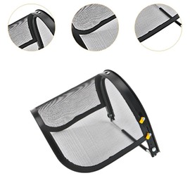 Milageto Weeds Whacking Face Shield Gardening Equipment Breathable Face Protector for Grass Cutting Forestry Garden Arborist