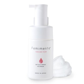 Femimente Delicate Zone Soap, Foaming Type, Scent Care, Itching, Blackhead Care, Moisturizing, 100% Plant Essential Oils, Fragrance-Free, No Coloring, Made in Japan, 3.4 fl oz (100 ml)