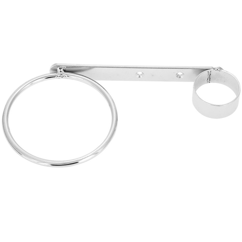 Salon Galvanized Stainless Steel Hair Dryer Holder Hands Free Comb