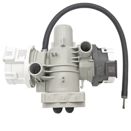 AHA75693423 Washer Drain Pump Assembly Fit for LG WSEX200HNA WKGX201HBA WKGX201HWA WKEX200HWA WKEX200HBA WM4000HBA WM4000HWA 41563 41463 WM3555HWA WM4200HBA WM4200HWA WM4500HBA WM3900HWA WM3900HBA