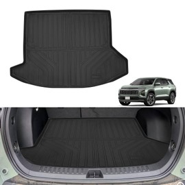 Rilsen Fit 2025 Chevy Equinox (Not for EV) Trunk Mat Cargo Liner All Weather Back Seat Protector Chevy Equinox Accessories (Cargo Liner)