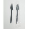 INDIVIDUALLY WRAPPED HEAVY WEIGHT PLASTIC FORK (PP) 100 COUNT [WP2FBX1]