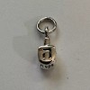 Faith 925 Sterling Silver Dreidel Charm, Toy, Hanukkah, Faith, Boxed!