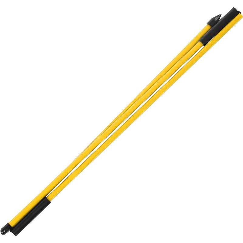 2 Pcs 3 Fold Golf Direction Indicator Stick Portable Correcter