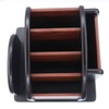 Coideal Wooden Large Spinning Remote Controls Holder Caddy for Table,