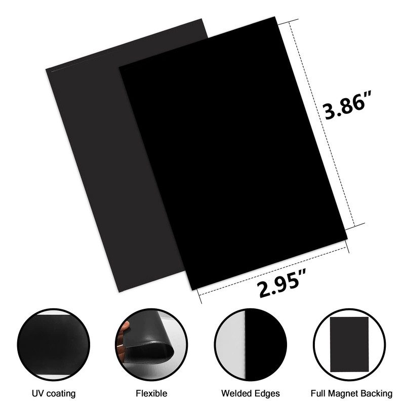 CHUNNIAO Magnetic Picture Frame 2.5X3.5-20 pack,Wallet Size Photo Magnets Sleeves