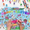 Easter Crafts for Kids Easter Decorations 186*73cm Giant Easter Colouring