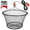 QualyQualy 30" Crab Ring Trap Bait with Fishing Buoy Marker