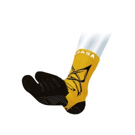 Goodman [Activital Double X Short] S (9.1 - 9.8 inches (23 - 25 cm), Yellow] Stocking Support, Lace-Up, Sprain, Prevention, Anti-Slip, Sports, Walking, Mountain Climbing, Unisex