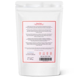 Bio Organic Red Clay Powder 100% Natural. Anti-inflammatory Red Clay for DETOX treatment. Firming Body Wrap, Regenerating Body Wash. Skin Exfoliating. Natural Skin Care Cellulite Clay - 500 g